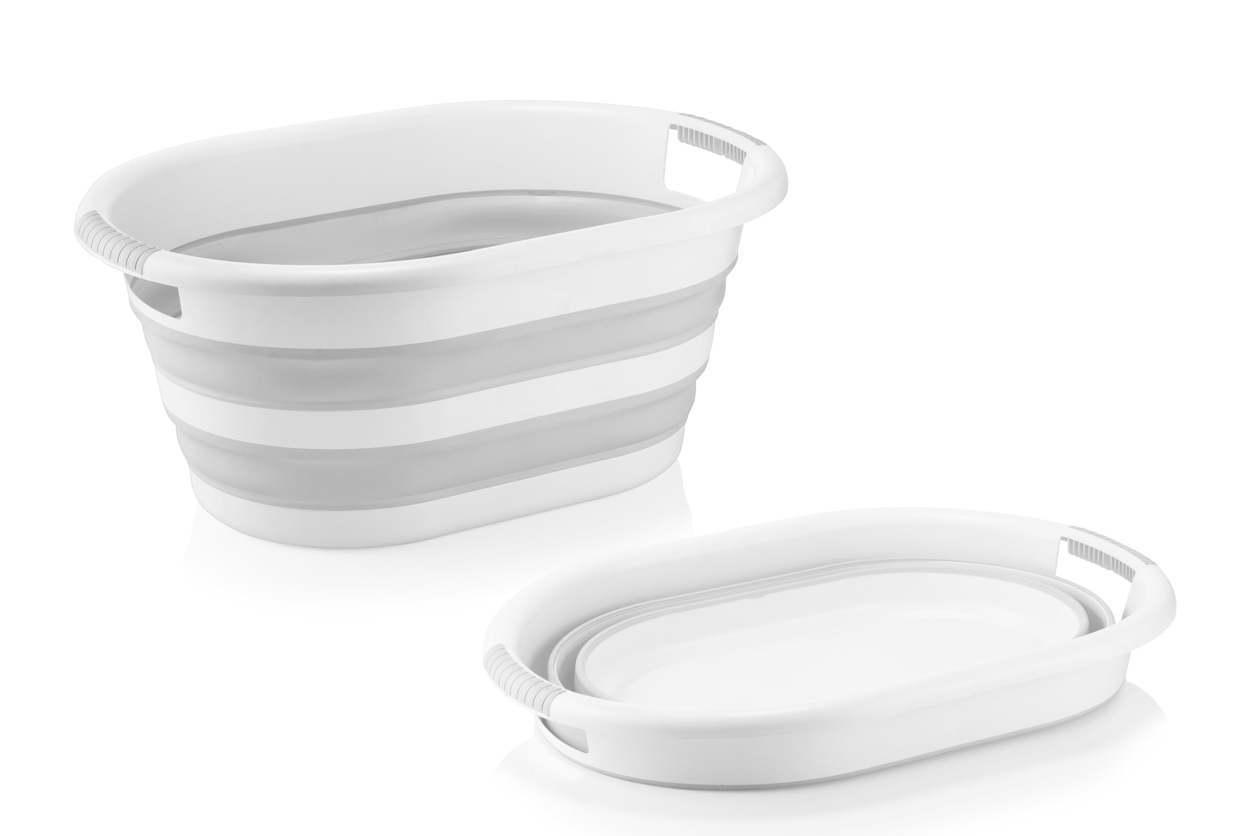 Viwares Faltbarer Wäschekorb im modernen Design 1er Set