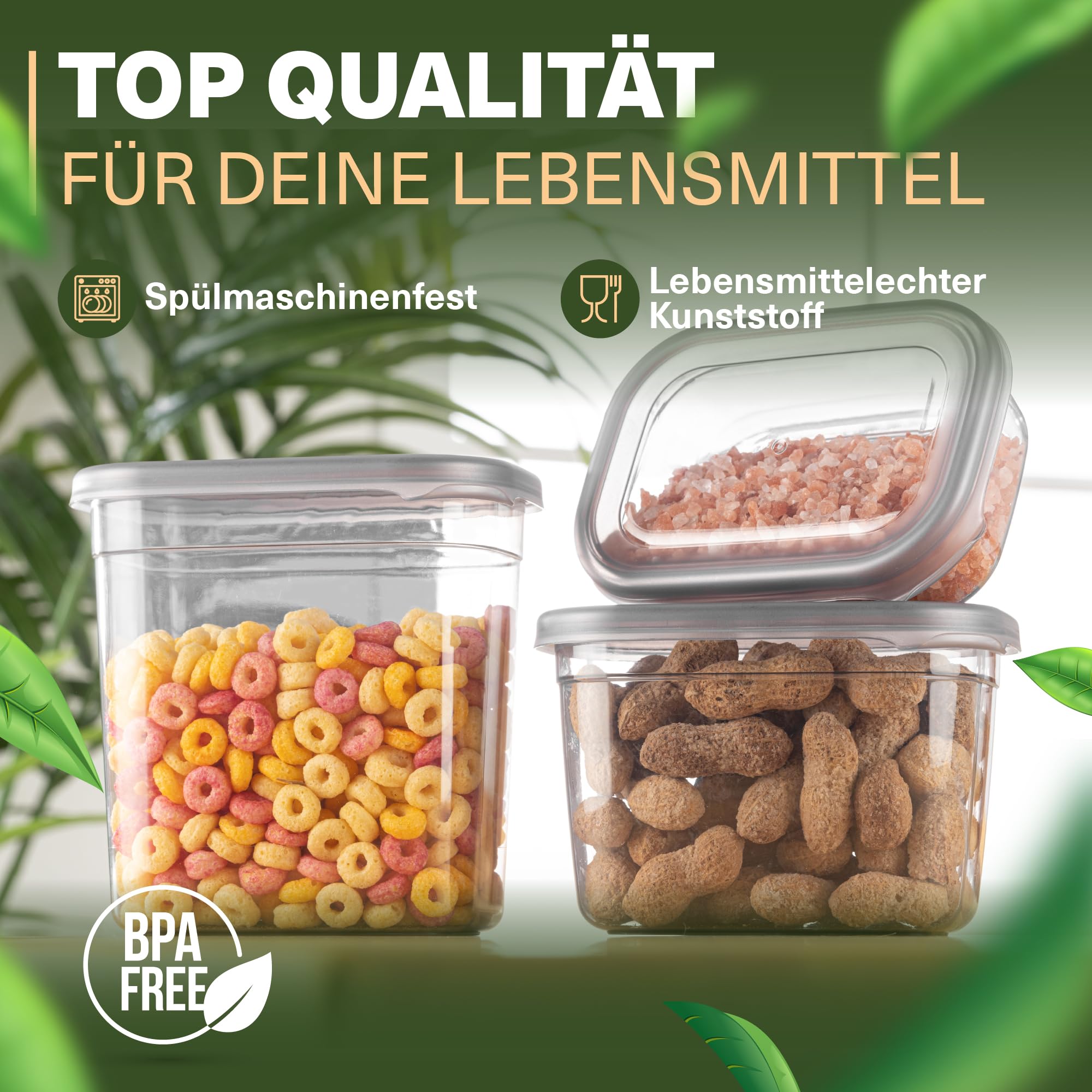 Viwares Praktisches Vorratsdosen-Set Mix 30er PEGGY