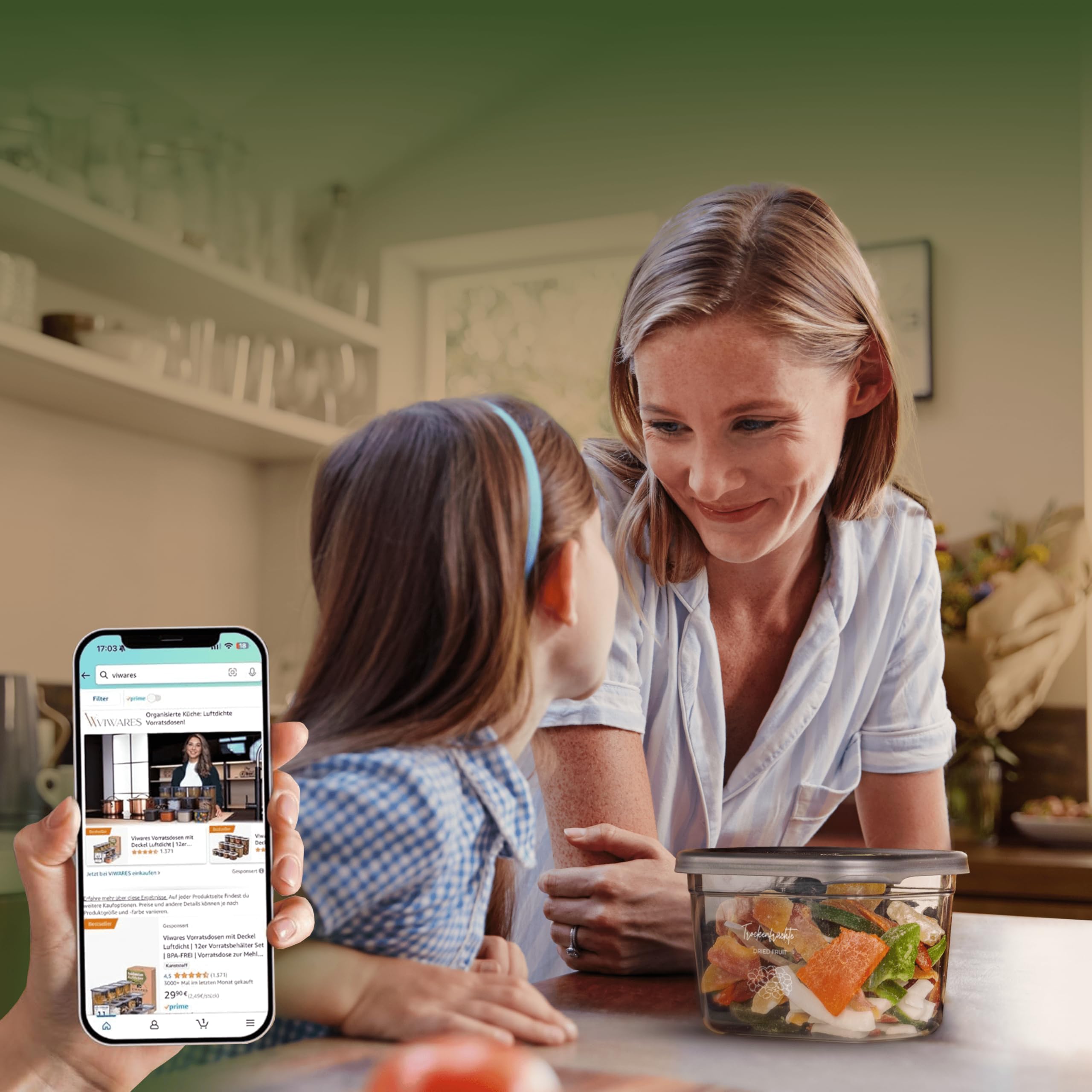 Viwares Praktisches Vorratsdosen-Set Mix 20er PEGGY