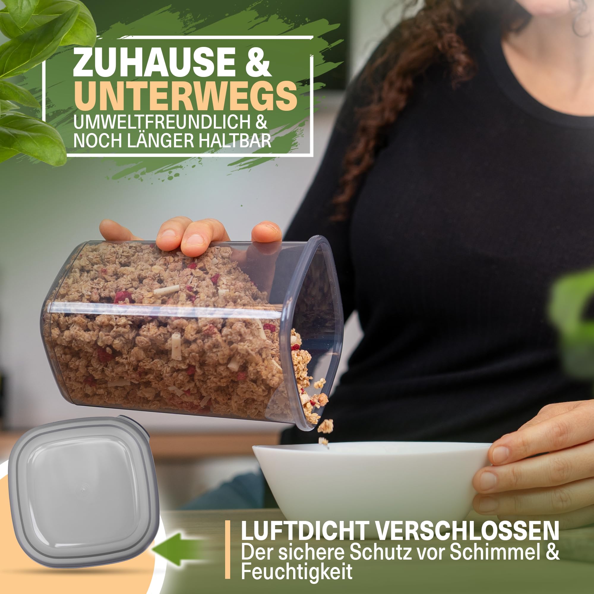 Viwares Praktisches Vorratsdosen-Set Mix 36er PEGGY