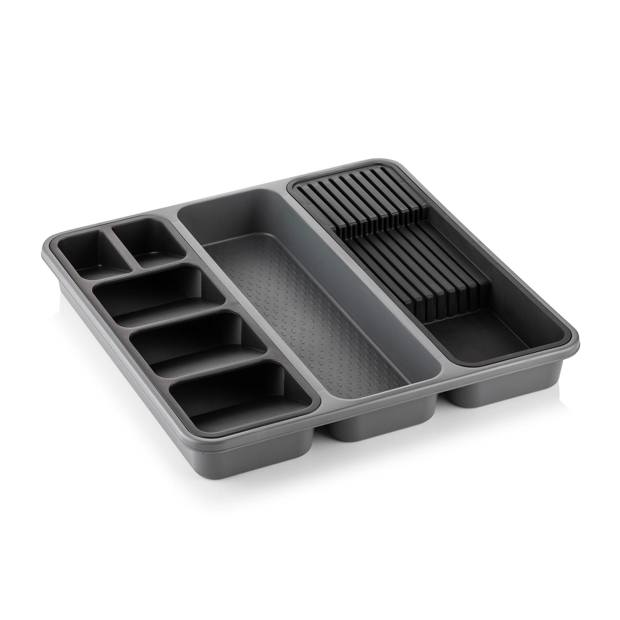 Viwares Besteckkasten Groß für die Schublade – 3 Fächer