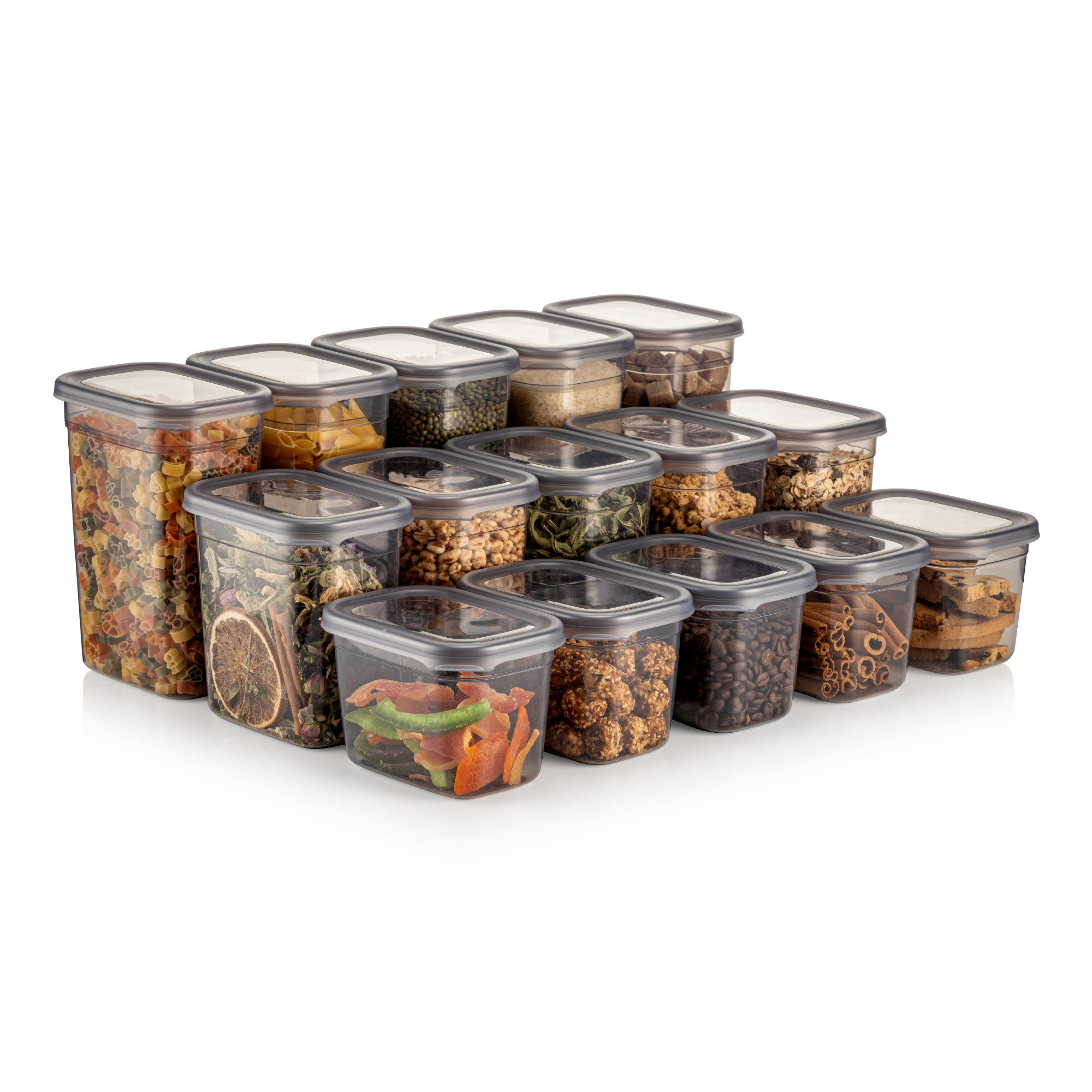 Viwares Praktisches Vorratsdosen-Set Mix 15er PEGGY