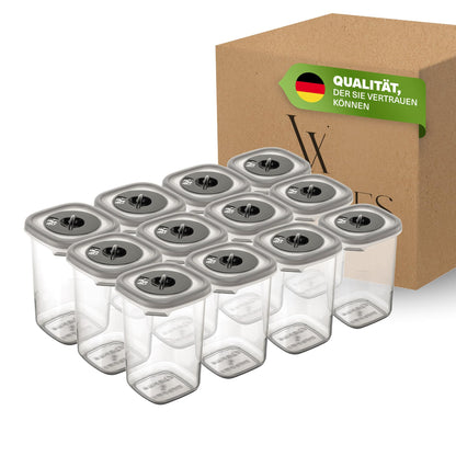 Viwares Luna 12er Gewürzdosen Set