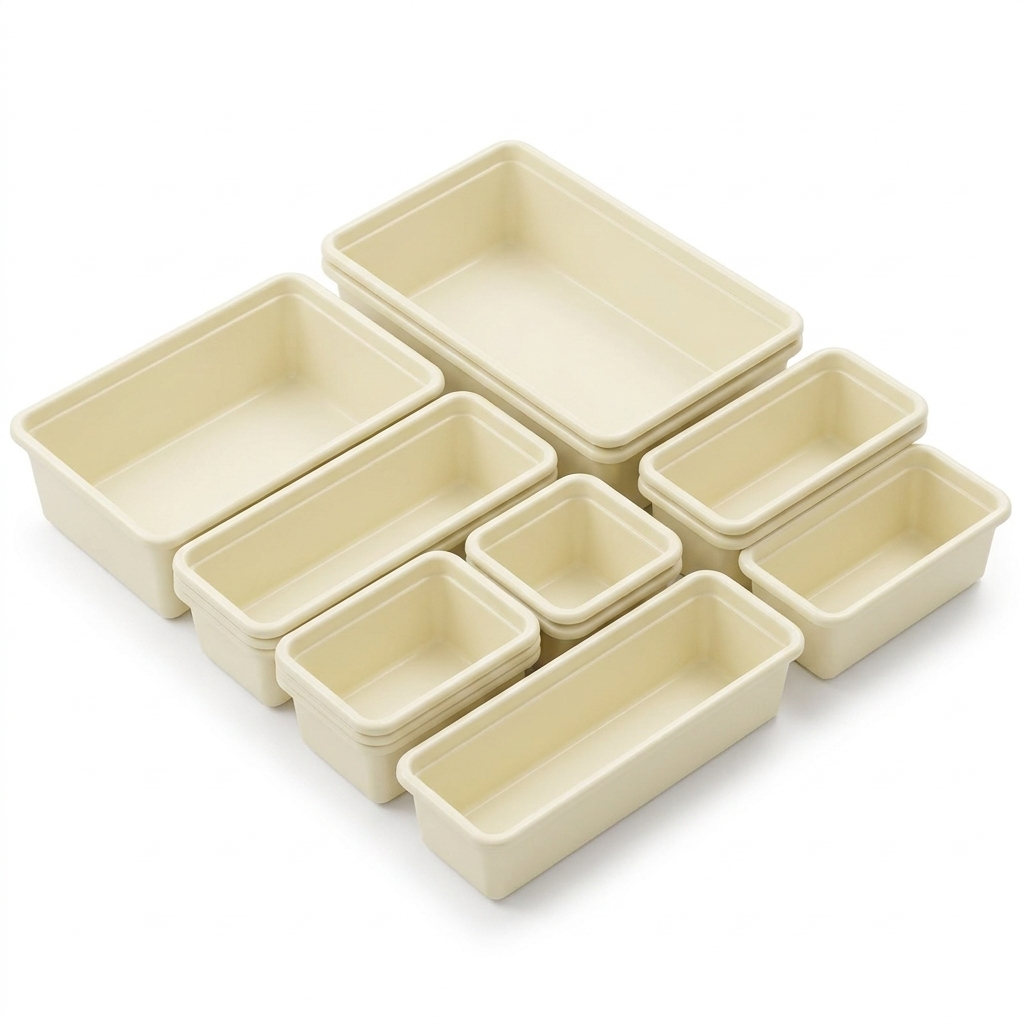 MINIMAX Organizer-Set 8-tlg – Creme